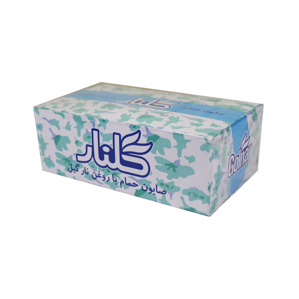 صابون گلنار بسته 6 عددی