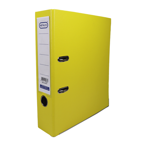 زونکن A4 زرد متالکو 7/5 سانت  