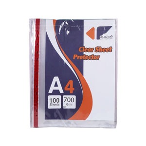 کاور شیت A4 کی تی اف 700 گرم بسته 100 عددی