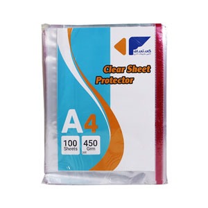 کاور شیت A4 کی تی اف 450 گرم بسته 100 عددی