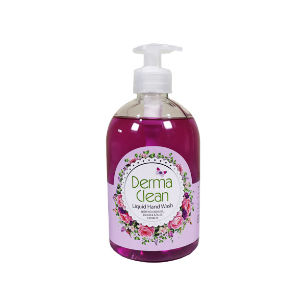 مایع دستشویی صدفی درماکیلین مدل لیلیوم و آزالیا 500 گرم