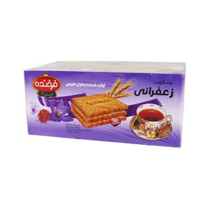 بیسکوییت زعفرانی فرخنده 850 گرم