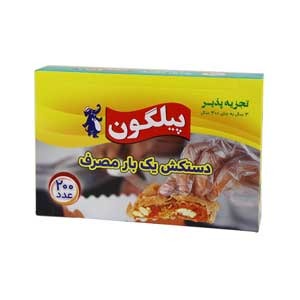 دستکش یکبارمصرف جعبه ای پیلگون 200 عددی
