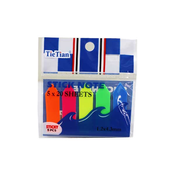 استیکنوت فلش Tie Tian بسته 80 عددی