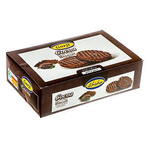 بیسکوئیت کرمدار حاوی کاکائو گرجی 360 گرم