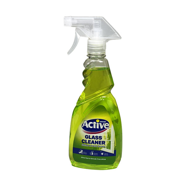 شیشه شوی سبز اکتیو 500 cc