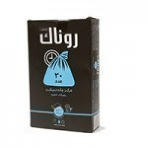 کیسه زباله آبی روناک بسته 30 عددی