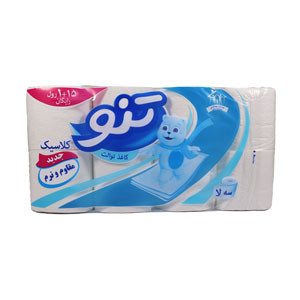 دستمال توالت تنو بسته 16 عددی