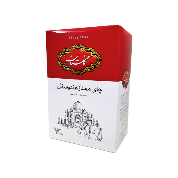 چای گلستان قرمز ساده 500 گرمی