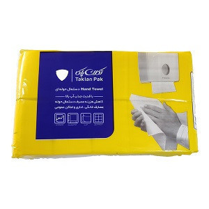 دستمال توالت تکلان بسته 10 عددی