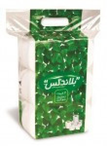 دستمال توالت 6 قلو بلاندکس