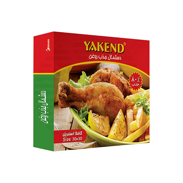 دستمال جذب روغن