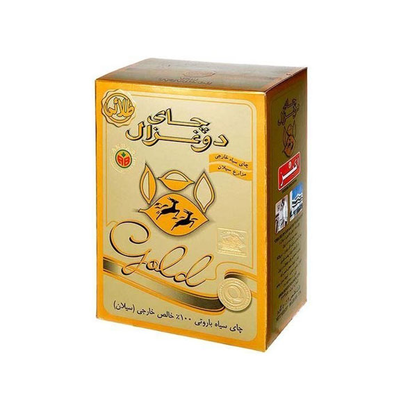 چای سیاه باروتی طلایی دوغزال