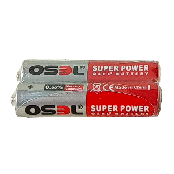 باطری نیم قلمی Super Power اوسل 2 عددی