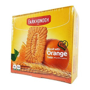 بیسکوییت پرتقالی فرخنده 750 گرم