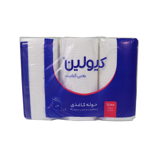 دستمال حوله ای کیولین 6 رول