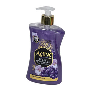 مایع دستشویی صدفی بنفش اکتیو 450 گرم