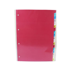 دیوایدر A4 طلقی 18 لبه 