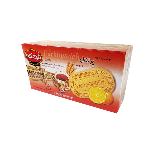 بیسکوییت پرتقالی فرخنده 900 گرم