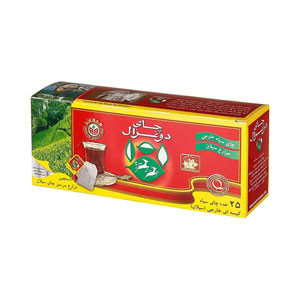 چای کیسه ای دوغزال 25 عددی