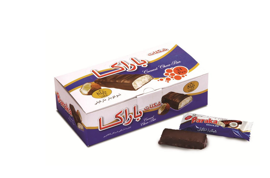 شوکوبار نارگیلی باراکا 720 گرمی