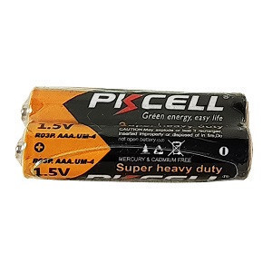 باطری نیم قلمی Super heavy duty پی کی سل 2 عددی