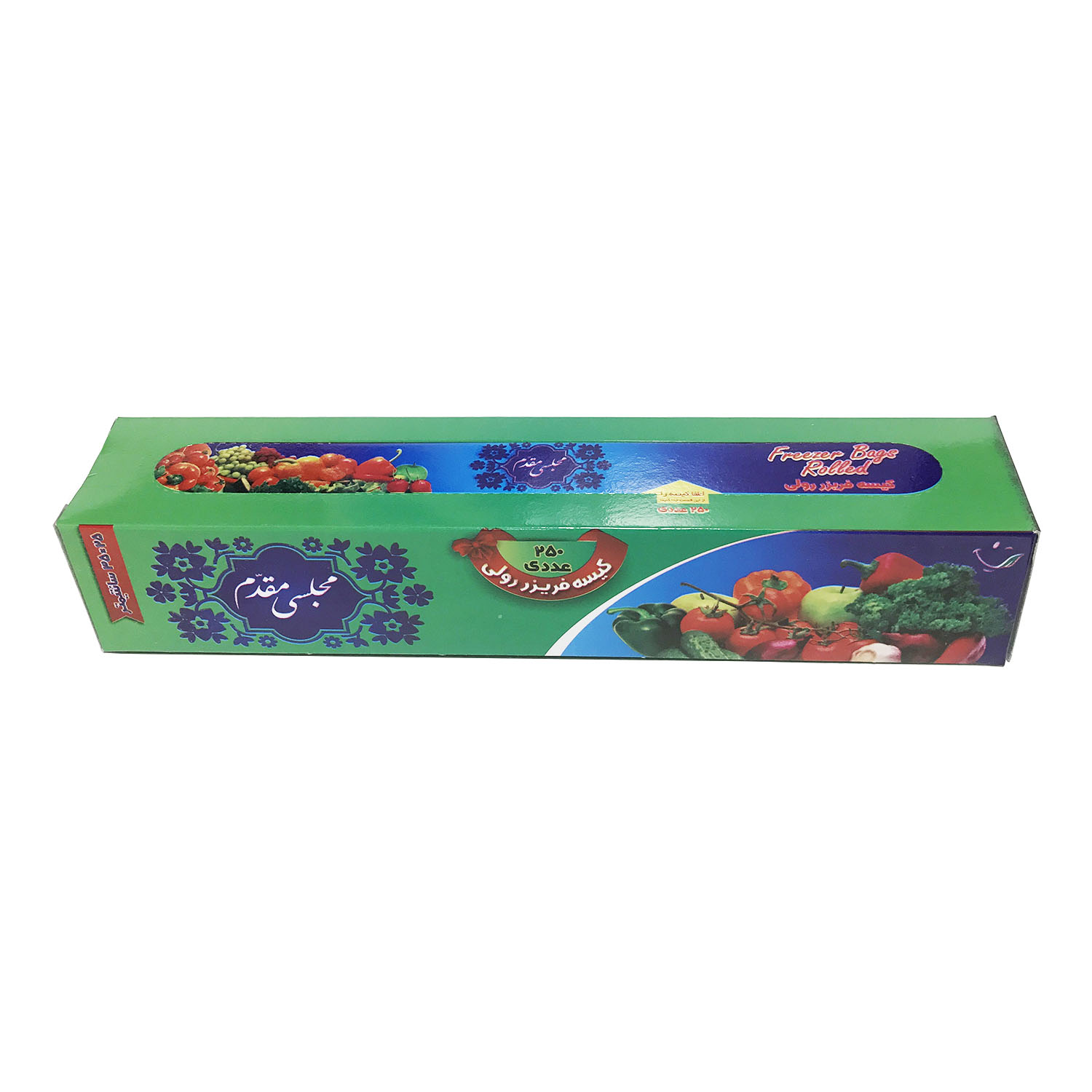 کیسه فریزر رولی مقدم بسته 250 برگ