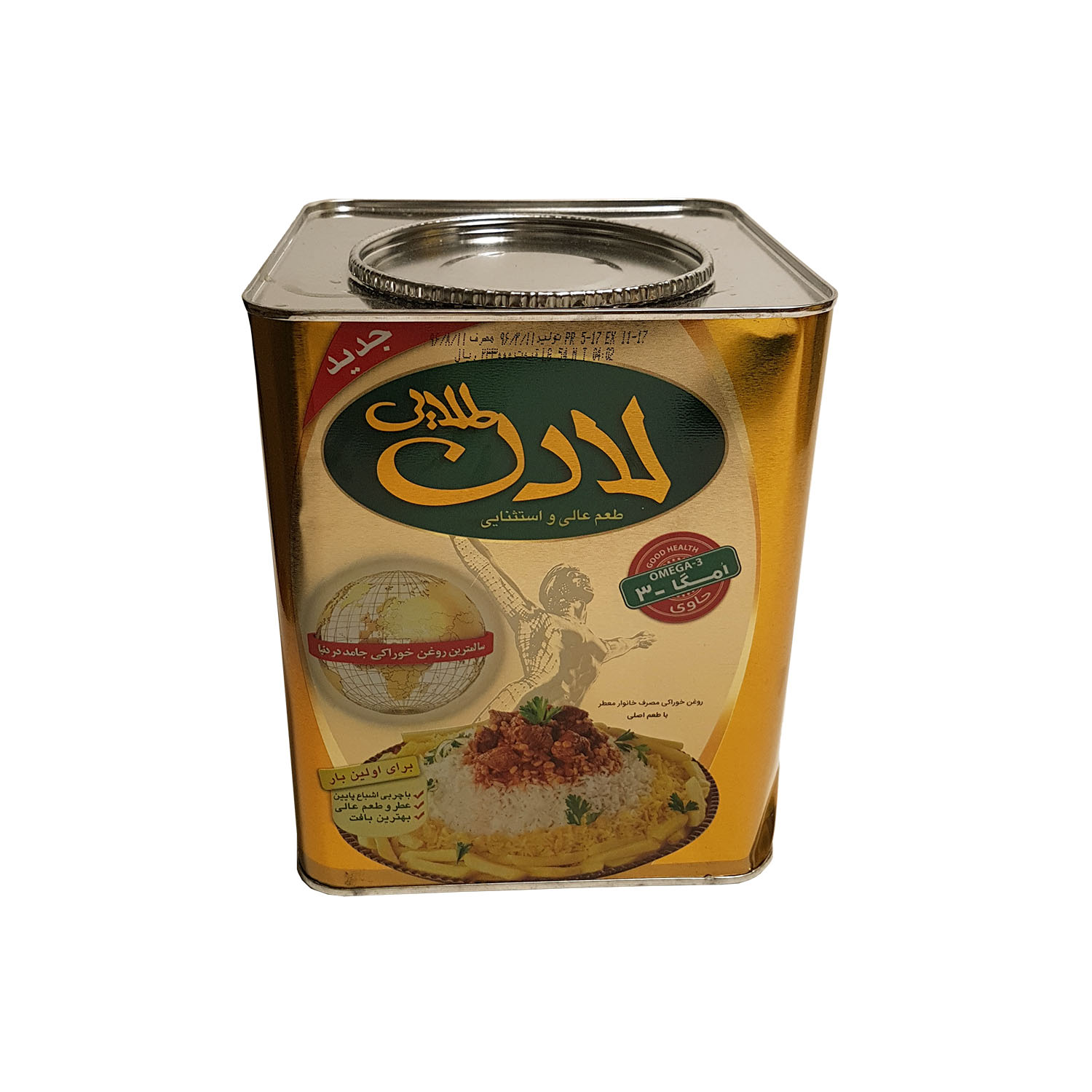 روغن جامد لادن 4 کیلوگرم