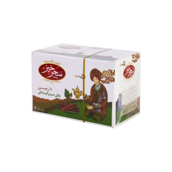 چای سبز کیسه ای دارچین سحر خیز