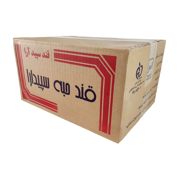 قند تک نفره دو حبه ای سلفونی سپید آرا 5 کیلوگرم