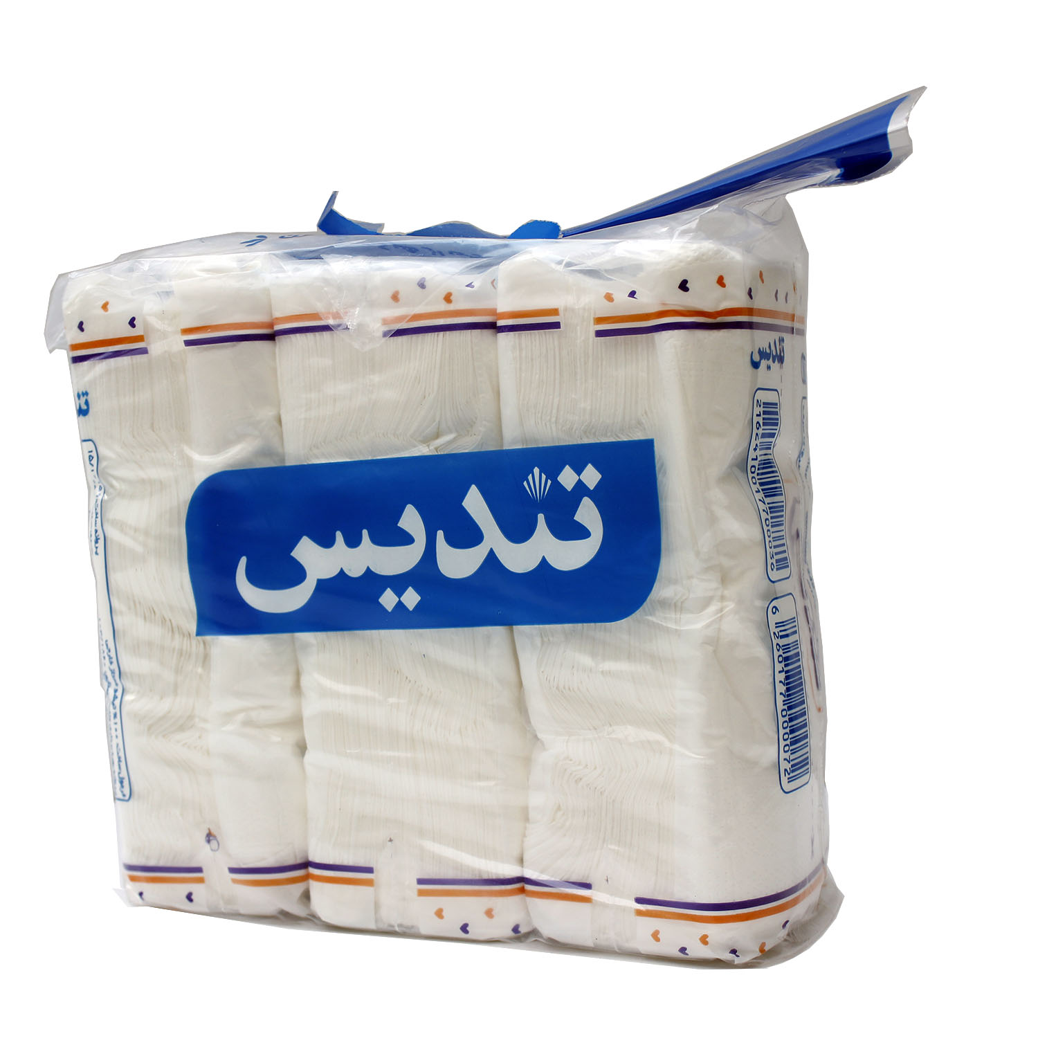 دستمال کاغذی  اقتصادی تندیس 300 برگ 3 بسته ای  