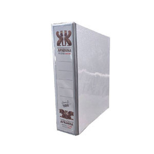 کلاسور A4 کاوردار 4 حلقه آپادانا عطف 7.5