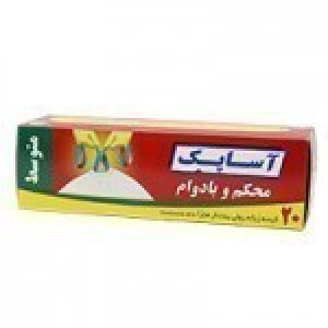 کیسه زباله بند دار متوسط آسا پک