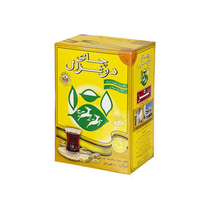چای سیاه شکسته باطعم هل دوغزال