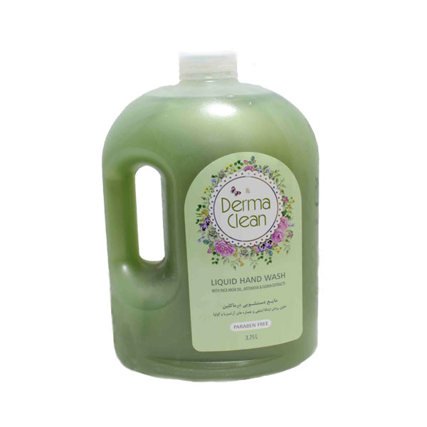 مایع دستشویی صدفی سبز درماکیلین 3750 گرم