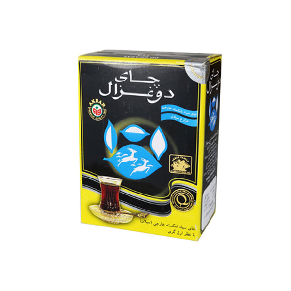 چای سیاه شکسته معطر دو غزال