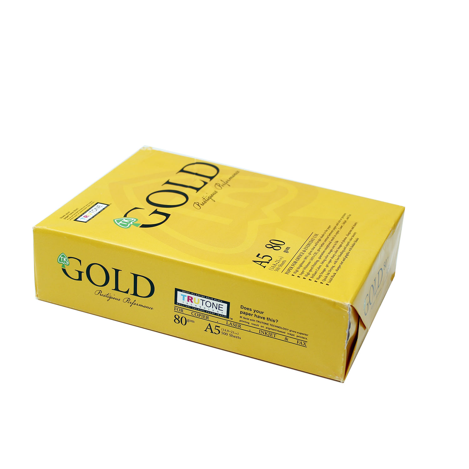 کاغذ A5 گلد 80 گرم 500 برگ