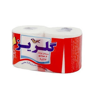دستمال توالت 2قلو گلریز