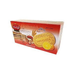 بیسکوییت پرتقالی فرخنده 900 گرم