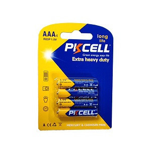 باطری نیم قلمیExtra Heavy Duty پی کی سل 4 عددی