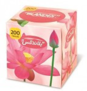 دستمال رومیزی 200 برگ مربعی بلاندکس